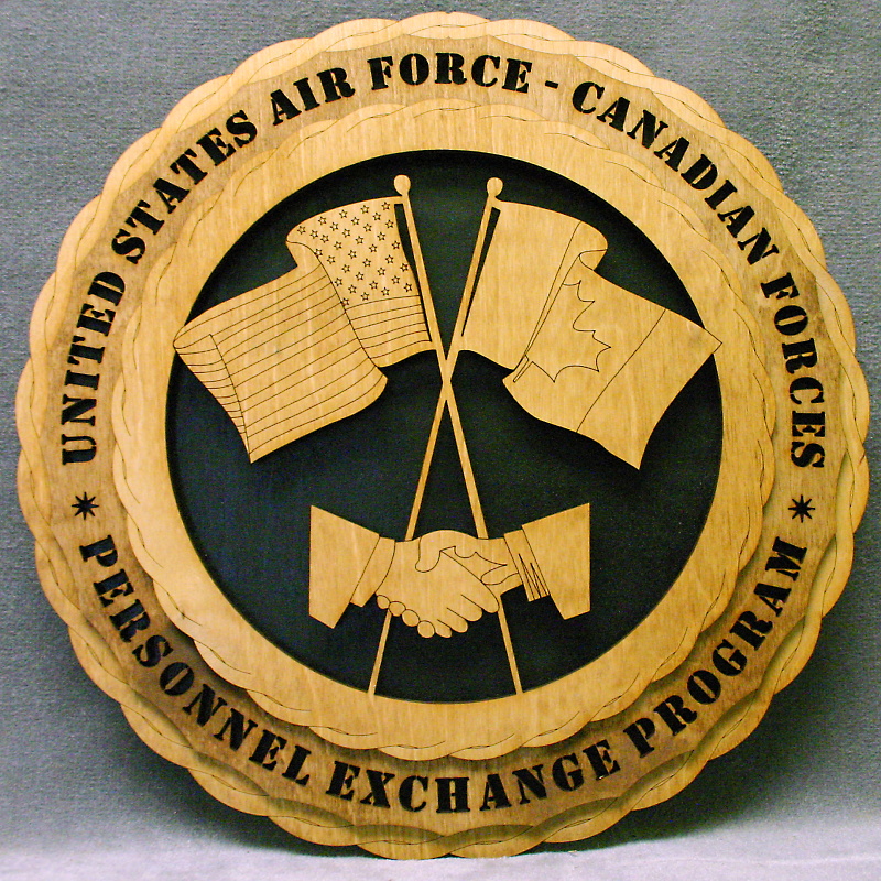 Air Force Canadian Exchange Program Wall Tribute